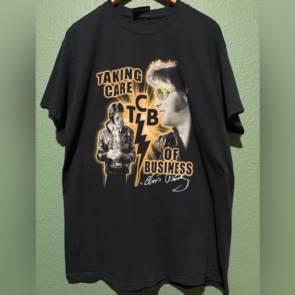 Elvis Presley “TCB Taking Care of Business” Tee - Picture 1 of 3